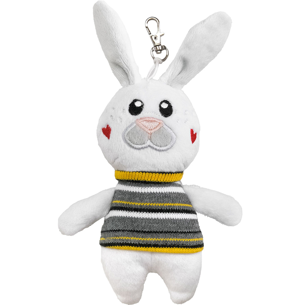 М'яка іграшка-брелок TIGRES Зайчик Марк (ІГ-0273)