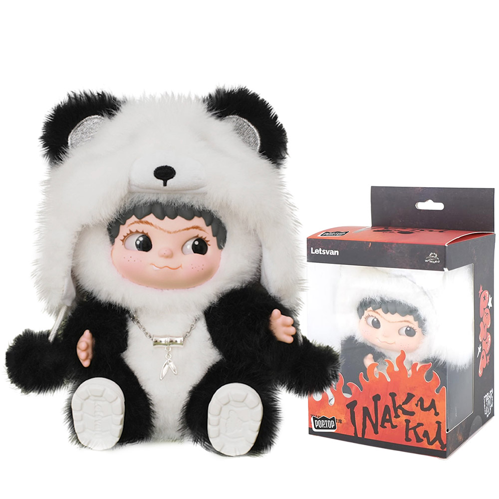 Мягкая игрушка POP TOP Letsvan Wakuku Панда (17WK-07D1) Тип игрушки персонаж
