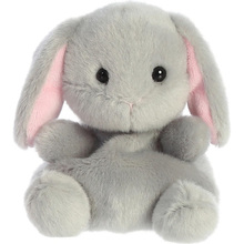 М'яка іграшка AURORA Palm Pals Вислоухий сірий кролик 15 см (210767P)