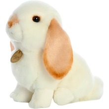 Мягкая игрушка AURORA Miyoni Кролик вислоухий White/Beige (170091B)