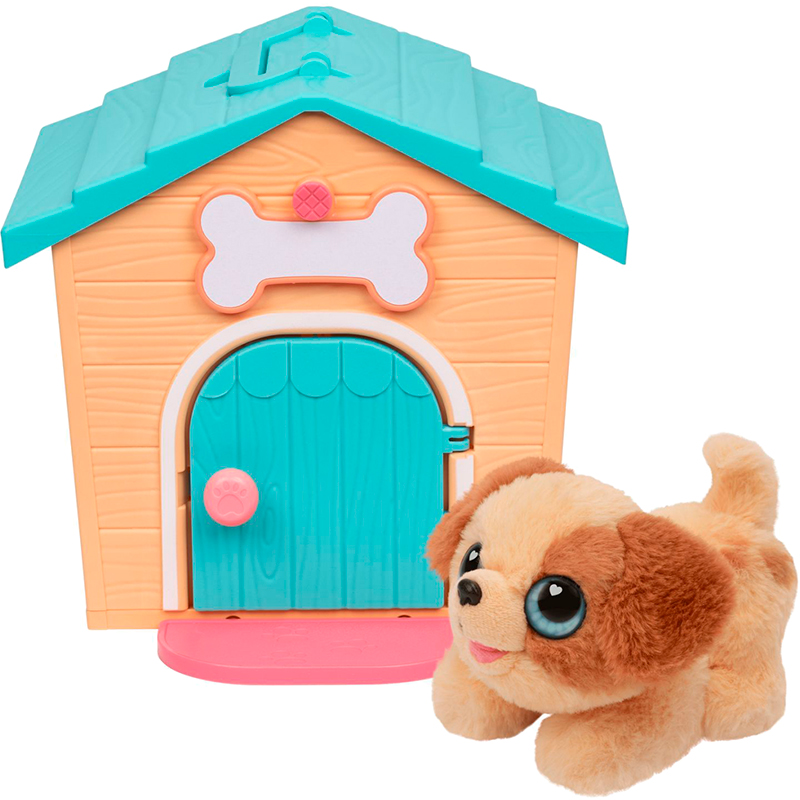 Мягкая игрушка MOOSE Little Live Pets Дом с сюрпризом мини Orange (26616) Дополнительно Вы можете найти одного из трех щенков
