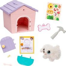 Мягкая игрушка MOOSE Little Live Pets Дом с сюрпризом мини Pink (26617)