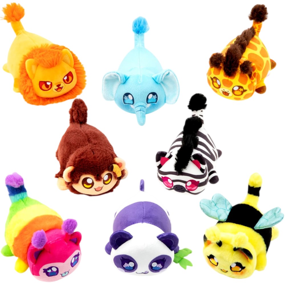 М'яка іграшка-сюрприз APHMAU Safari S1 (65555) Додатково Є можливість зібрати 8 іграшок із колекції.