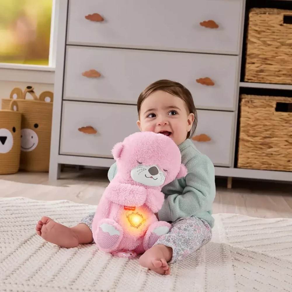 М'яка іграшка Fisher-Price Казкові сни рожевого видрінка (JLJ33) Для кого універсально