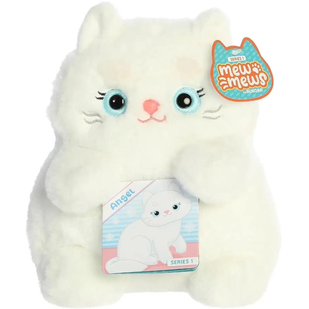 М'яка іграшка AURORA Кисюня Енжел 20 см White (230396F) Матеріал плюш