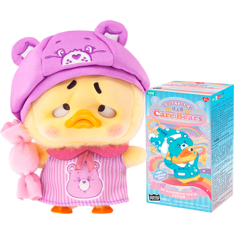 Мягкая игрушка POP TOP 1983toys Upset Duck x Care Bears Будь радугой (AP17183806800C)