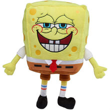 Мягкая игрушка SPONGE BOB Exsqueeze Me Plush SpongeBob Fart со звуком (EU690902)