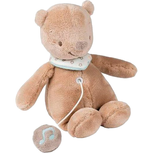 

Мягкая игрушка NATTOU Мишка Базиль 21 см (562089), игрушка 21см с музыкой мишка Базиль 562089