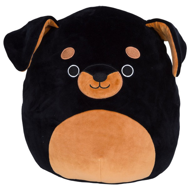 Мягкая игрушка-подушка Ротвейлер Матео SQUISHMALLOWS Jazwares (SQIF20-8BD)