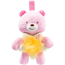 Игрушка-ночник Chicco Goodnight Bear Pink (09156.10)