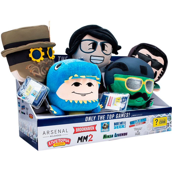 Мягкая игрушка DEVSERIES Collector Plush Build A Boat For Treasure: chillthrill709 20 см (CRS0003) Возраст от 3 лет