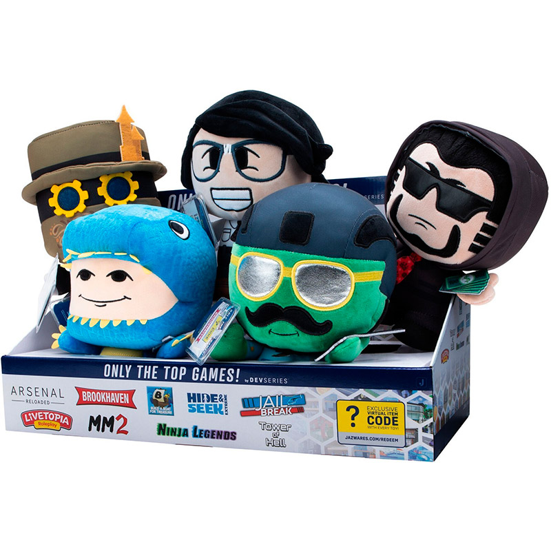 Мягкая игрушка DEVSERIES Collector Plush Build A Boat For Treasure: chillthrill709 20 см (CRS0003) Тип игрушки персонаж