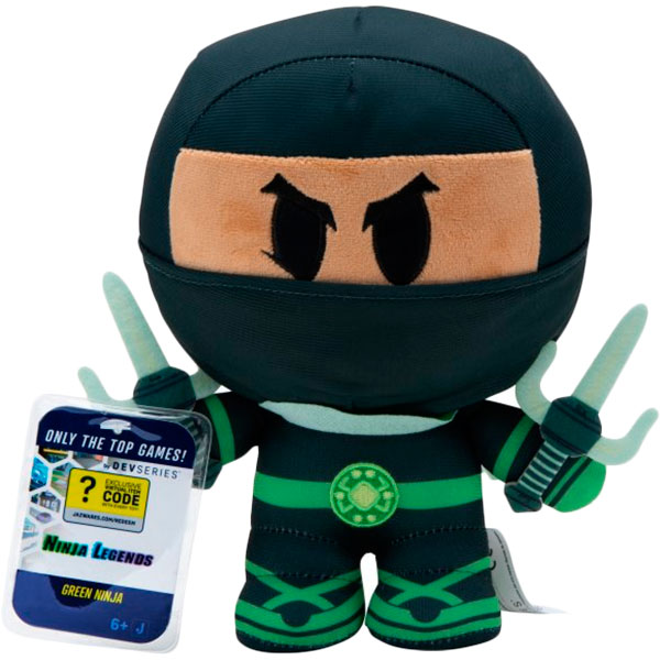 М'яка іграшка DevSeries Collector Plush S1 Ninja Legends: Green Ninja (CRS0016)