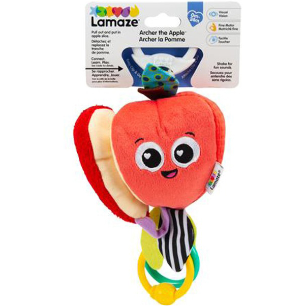 Мягкая игрушка LAMAZE Яблочко (L27383) Возраст с рождения