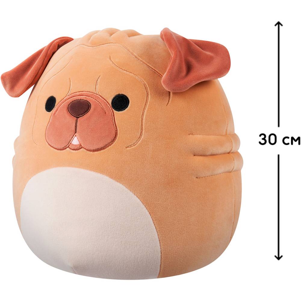 Мягкая игрушка Squishmallows Шарпей Мортон 30 см (SQCR05501) Тип игрушки животное