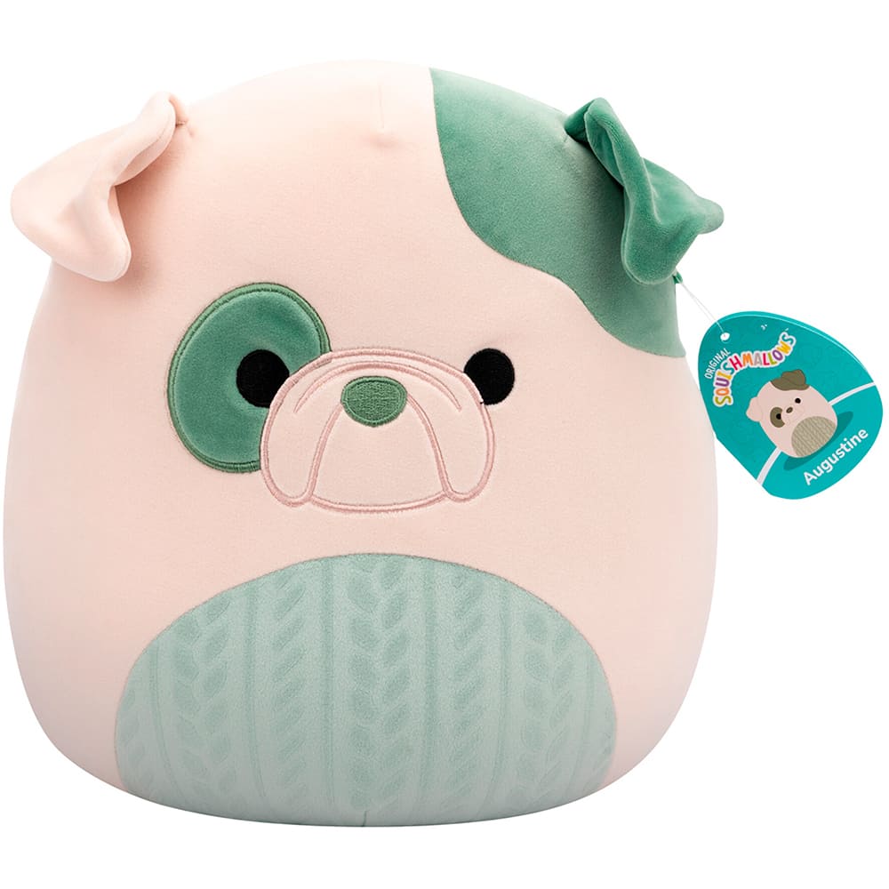 Фото Мягкая игрушка SQUISHMALLOWS Бульдог Августин (SQCR06691)