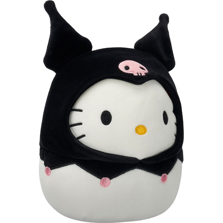 Внешний вид Мягкая игрушка Squishmallows Хелоу Китти в образе Куроми (SQSN00388)