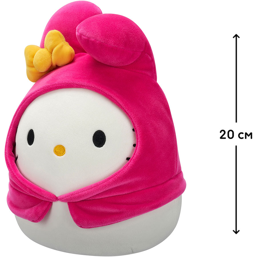 М'яка іграшка Squishmallows Хеллоу Кітті в образі Моя Мелоді (SQSN00390) Тип іграшки персонаж