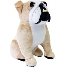 М'яка іграшка WP Merchandise Собака бульдог Коржик 20 см (FWPADMDOG22BG0000)