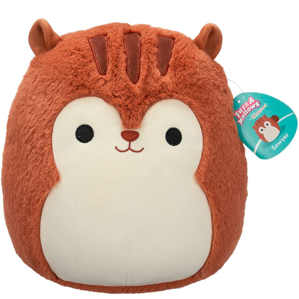 Фото Мягкая игрушка SQUISHMALLOWS Белка Сойер 30 см (SQCR06757)