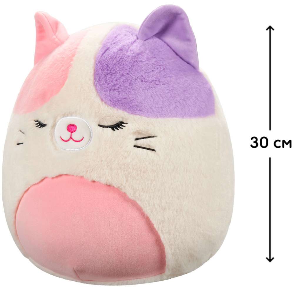 Мягкая игрушка SQUISHMALLOWS Кошечка Нил 30 см (SQCR06765) Тип игрушки животное