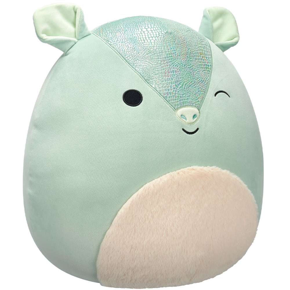 Зовнішній вигляд М'яка іграшка SQUISHMALLOWS Броненосець Арілла 40 см (SQCR07048)