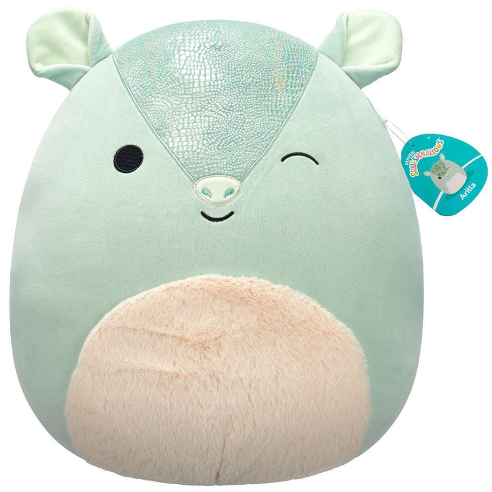 Фото Мягкая игрушка SQUISHMALLOWS Броненосец Арилла 40 см (SQCR07048)