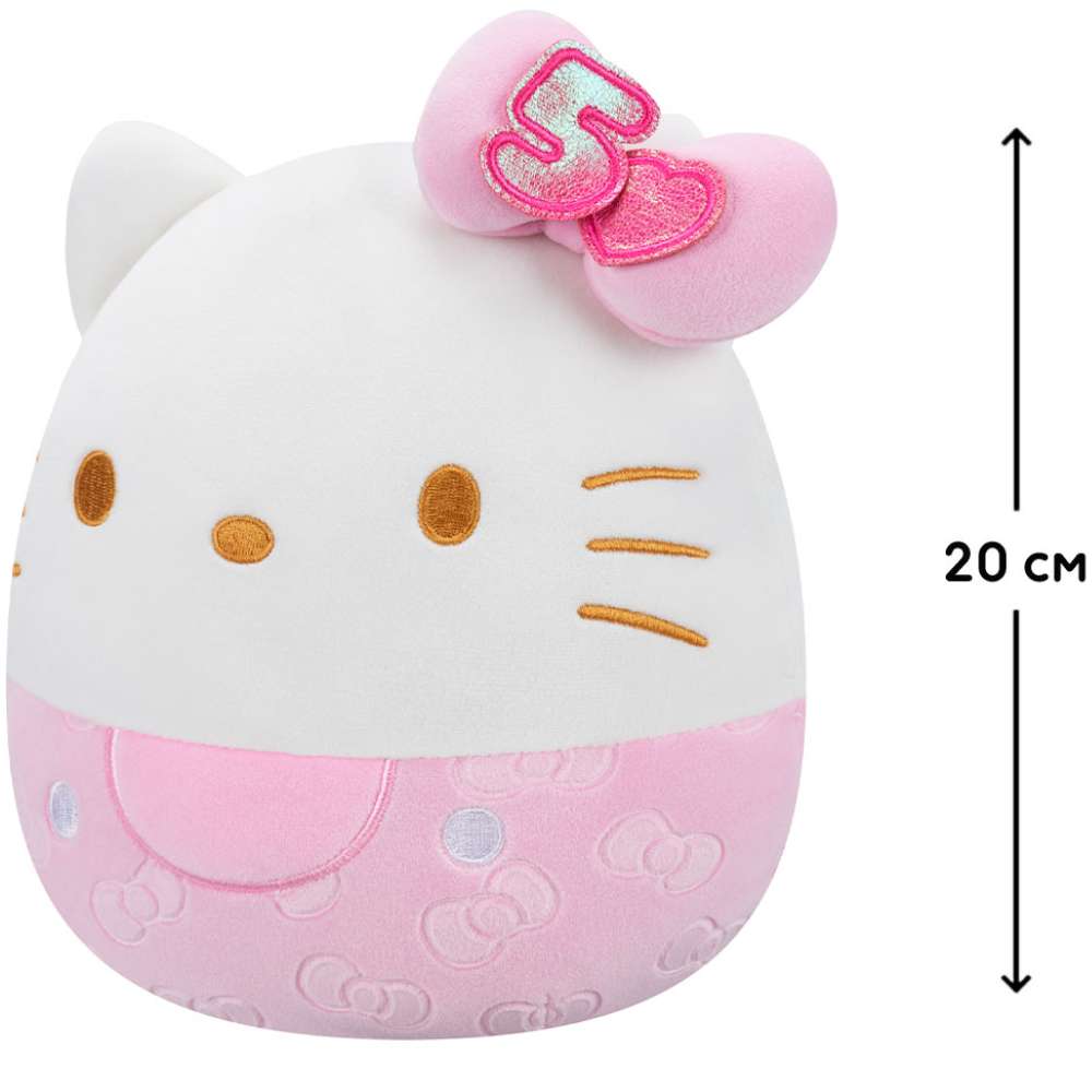 М'яка іграшка SQUISHMALLOWS Хелоу Кітті в рожевому 20 см (SQSN00497) Тип іграшки тварина