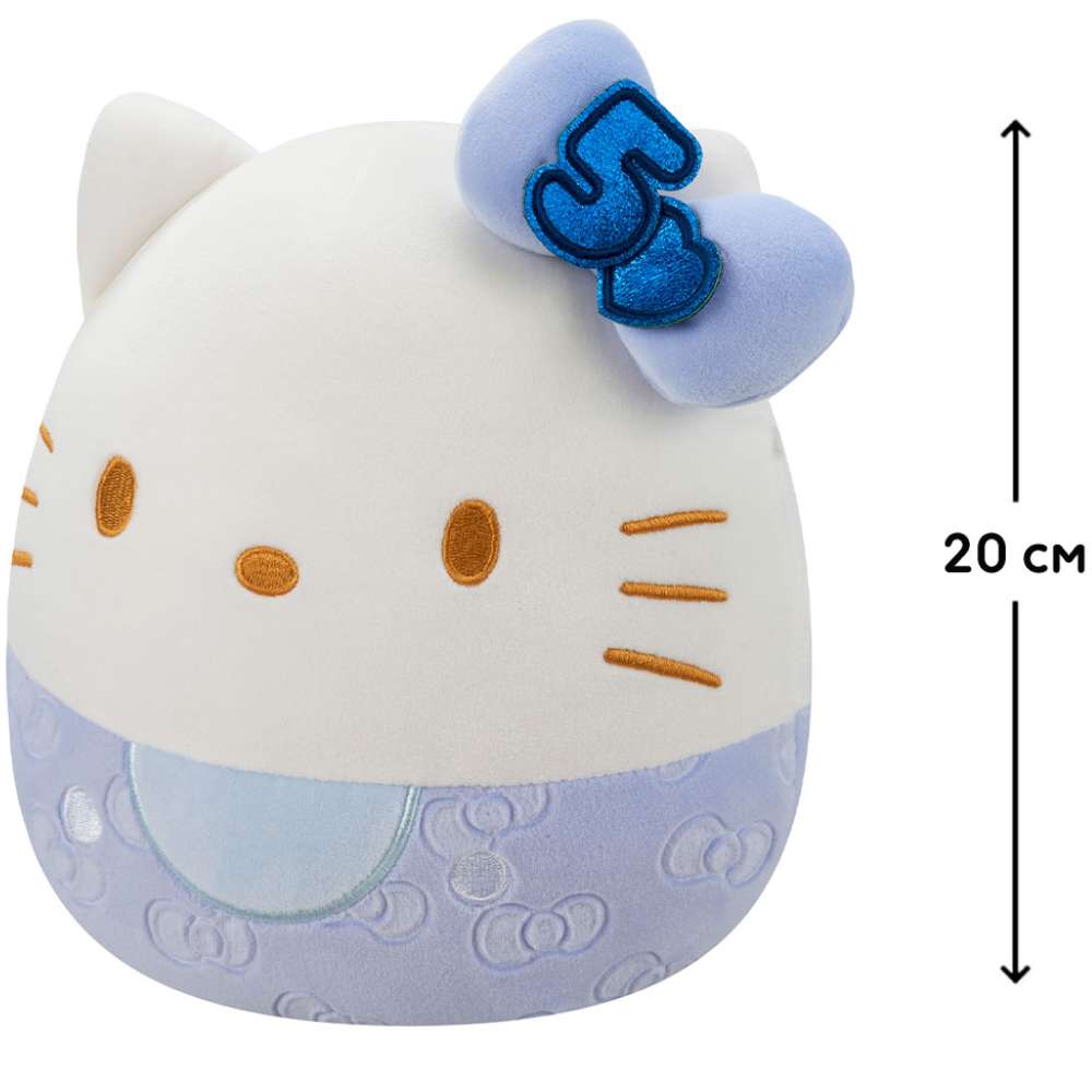 М'які іграшки SQUISHMALLOWS Хелоу Кітті в синьому 20 см (SQSN00500) Тип іграшки тварина