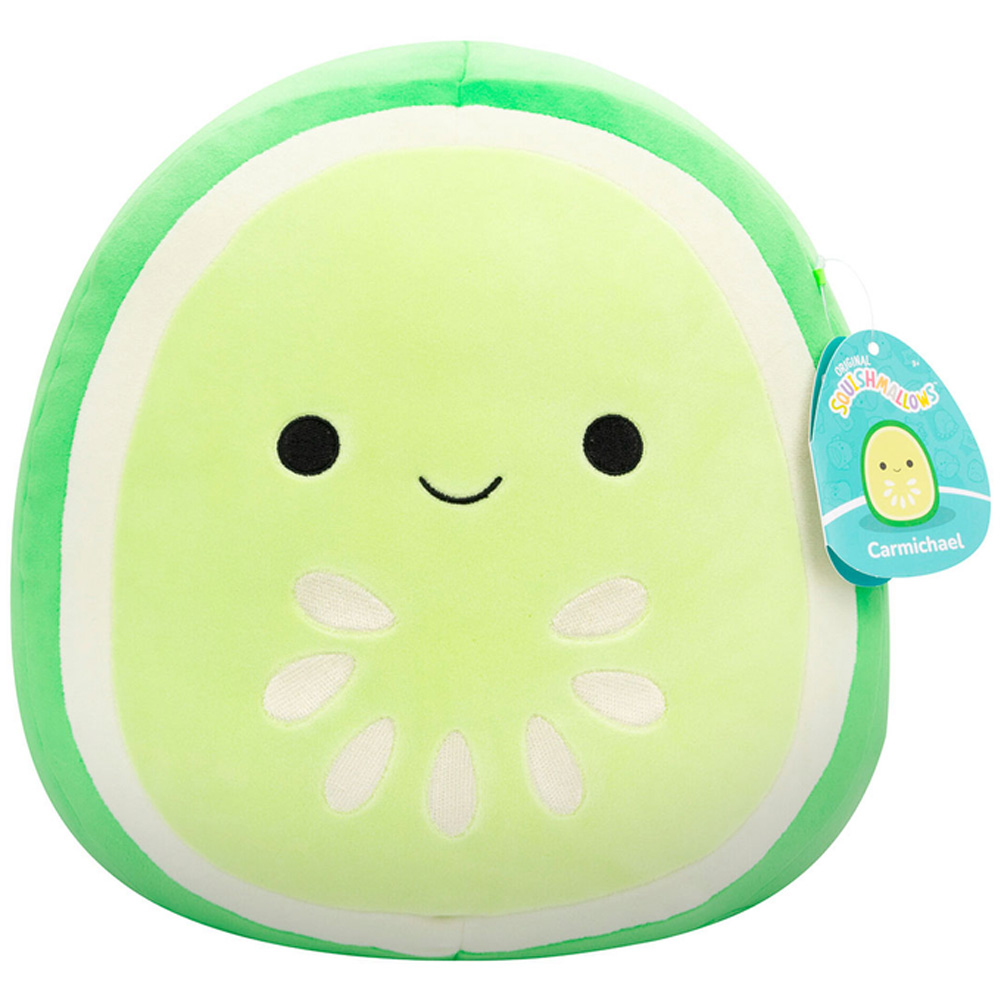 Мягкая игрушка SQUISHMALLOWS ОГУРЧИК КАРМАЙКЛ 30 cм (SQCR06626) Возраст от 3 лет