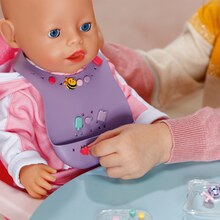 Слюнявчик BABY BORN Pinplay Стильне годування (837221)