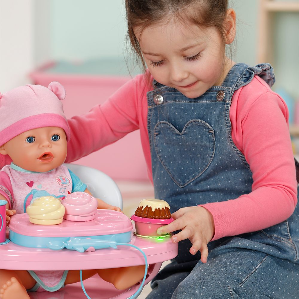Огляд Столик BABY BORN для годування Час обіду (837009)