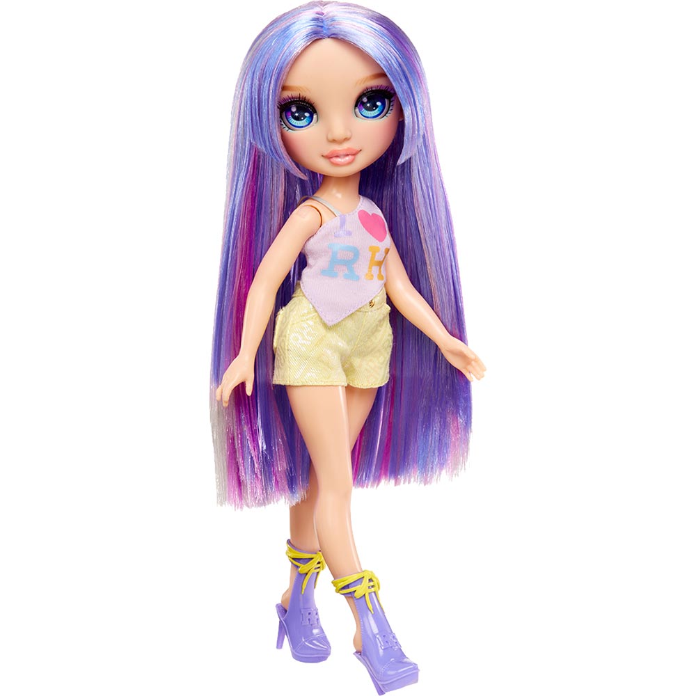 Кукла RAINBOW HIGH My Fashion Style Виолетта (547563) Комплектация  1 кукла, 1 комплект одежды, 1 пара обуви, 1 сумка