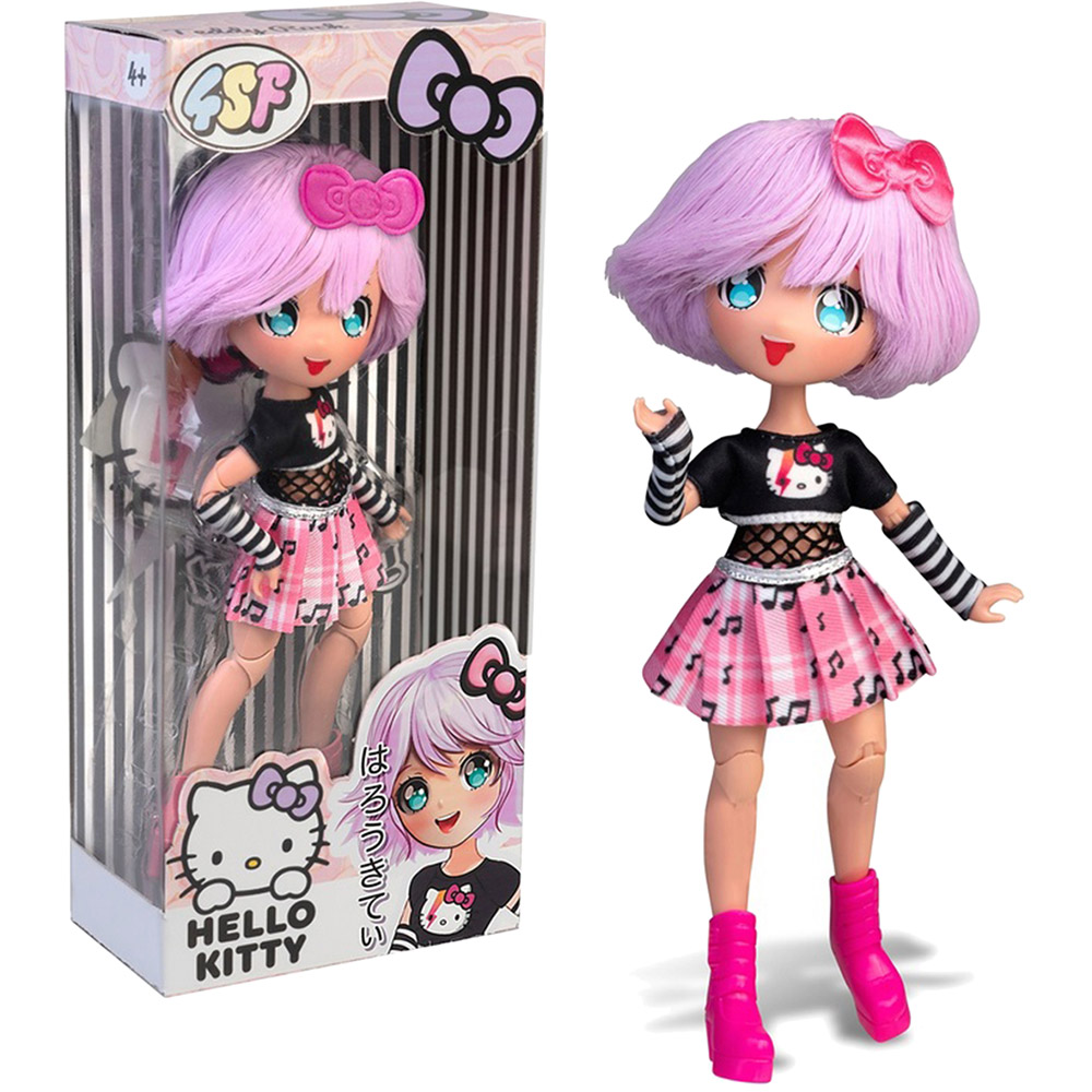 Фото Лялька 4SF MANGA DOLLS Hello Kitty Teddy Rock (HKTF0100)
