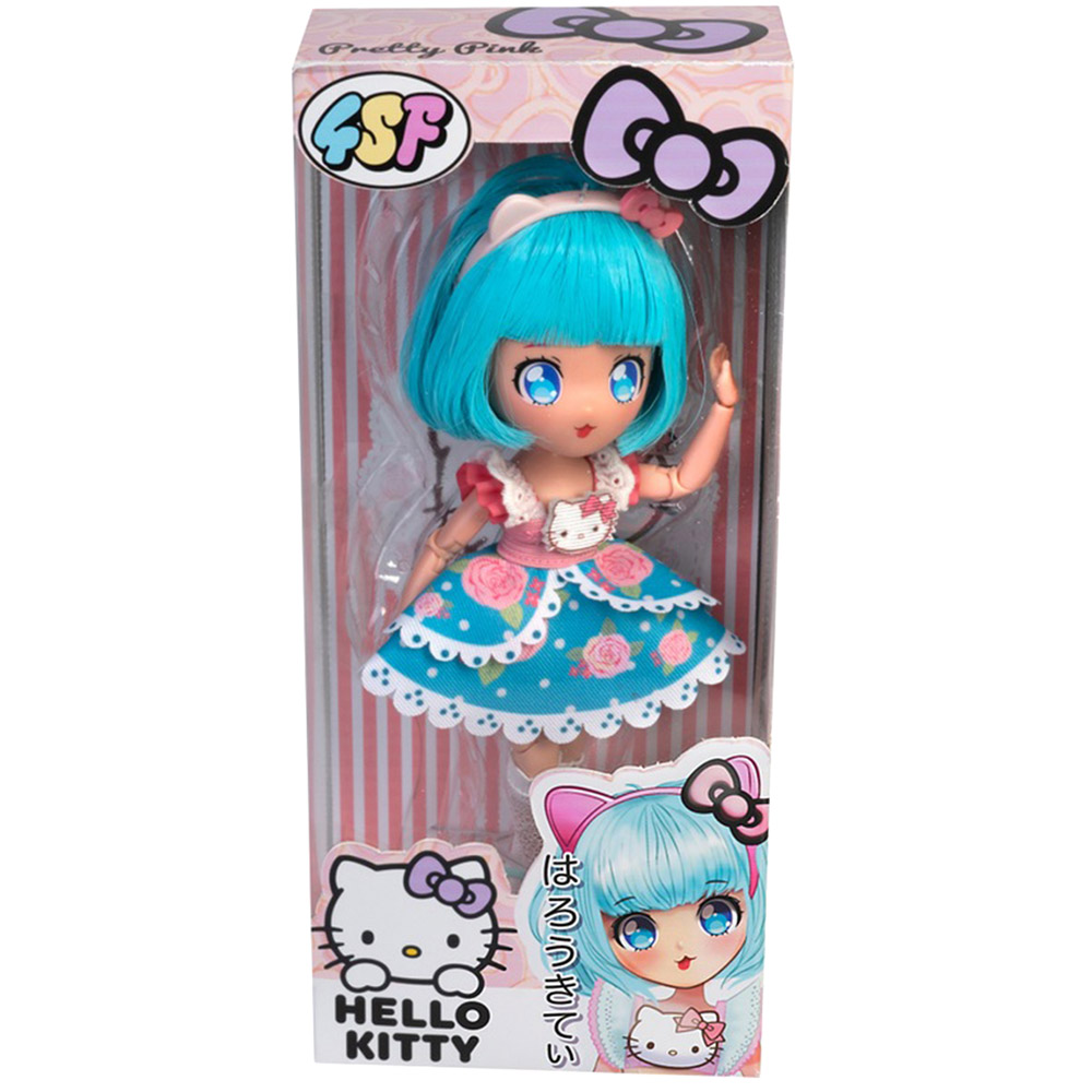 Зображення Лялька 4SF MANGA DOLLS Hello Kitty Pretty Pink (HKTF0300)