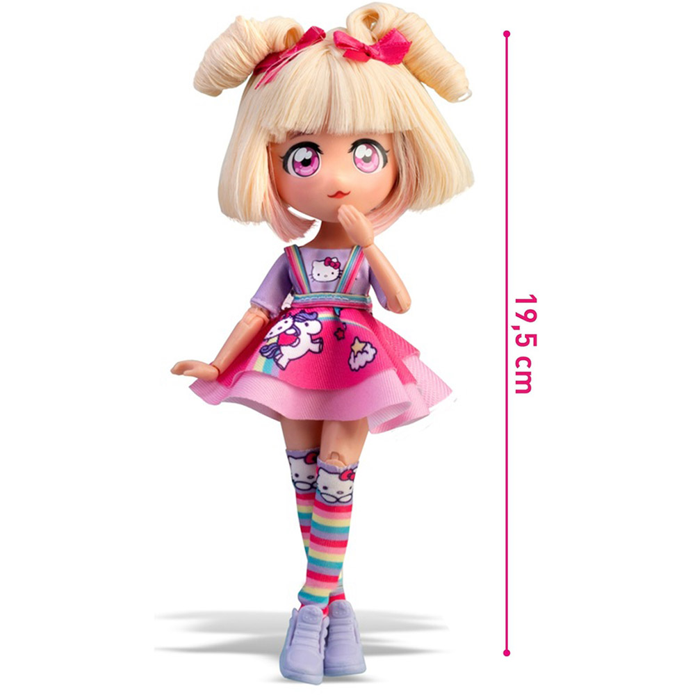 Зовнішній вигляд Лялька 4SF MANGA DOLLS Hello Kitty Candy Unicorn (HKTF0400)