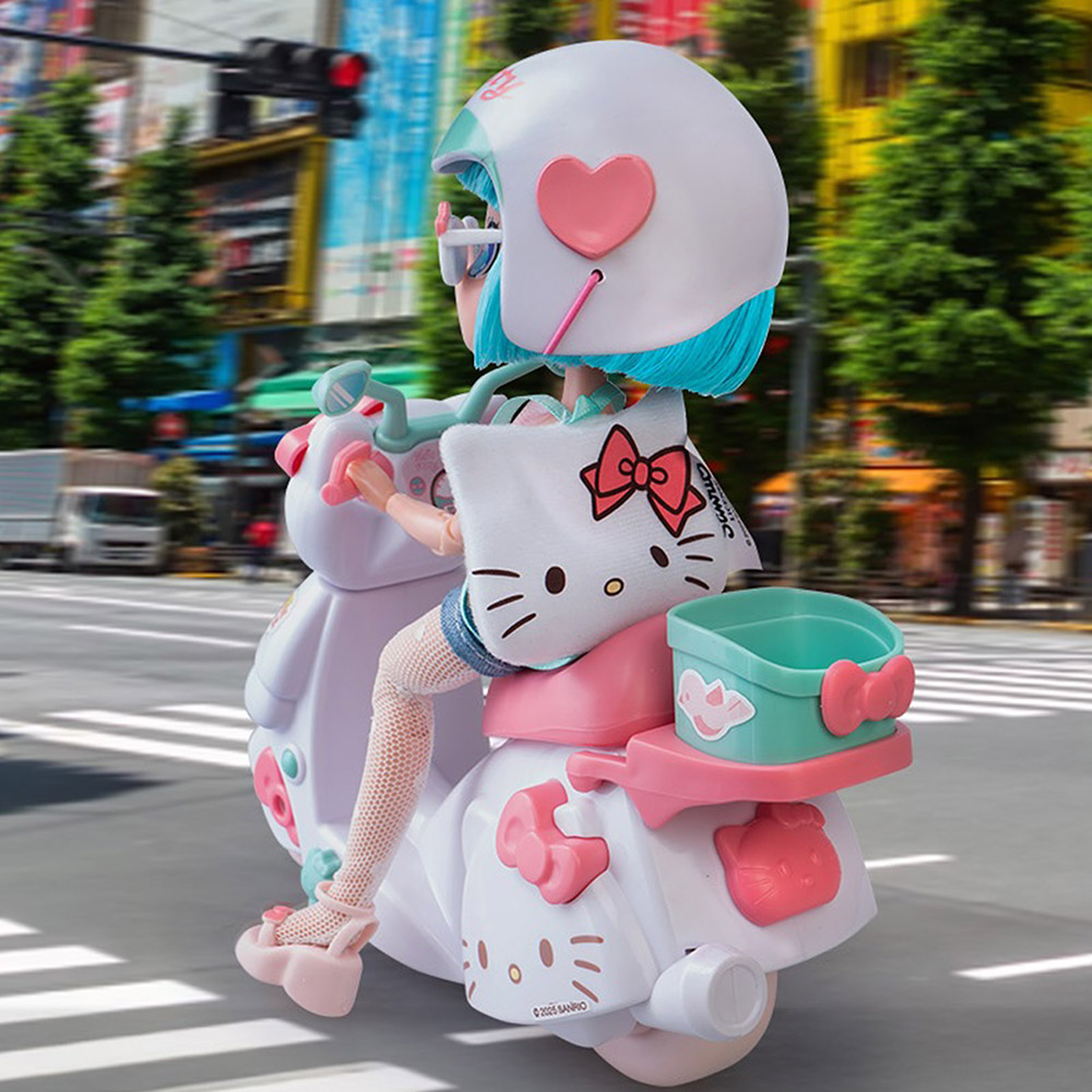 Лялька 4SF MANGA DOLLS Hello Kitty Pretty Pink Scooter (HKTF3000) П'є/ходить на горщик False