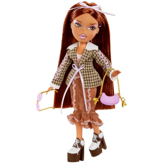 Кукла BRATZ Stylin Ясми (544876) Дополнительно футболка для девочки с таким же принтом и стилем, как у куклы