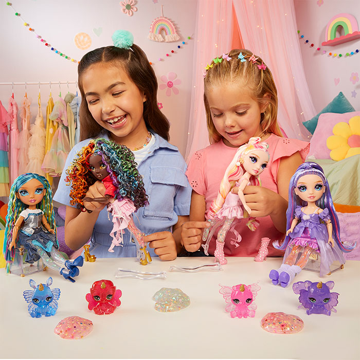Покупка Игровой набор с куклой RAINBOW HIGH Rainbow Shimmers Скайлер (122418)