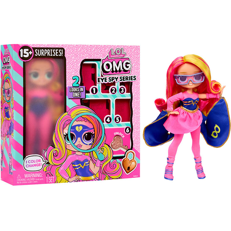 Игровой набор с куклой L.O.L. SURPRISE! O.M.G. Eye Spy Супергероиня (542667)
