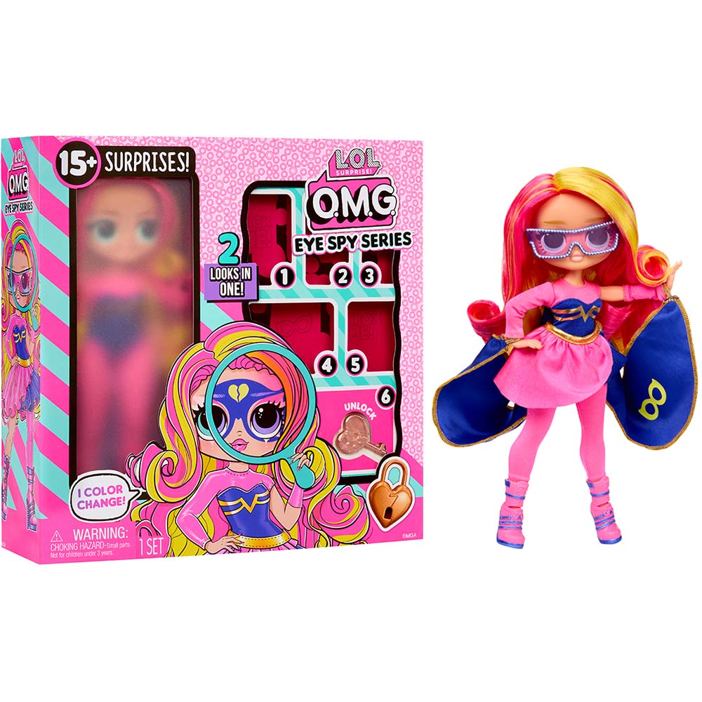 Ігровий набір із лялькою L.O.L. SURPRISE! O.M.G. Eye Spy Супергероїня (542667)