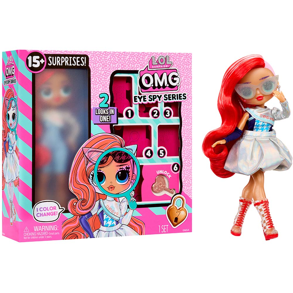 Игровой набор с куклой L.O.L. SURPRISE! "O.M.G. Eye Spy Шпионка (542674)