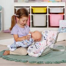 Кресло-переноска для куклы Baby Born 2 в 1 Цветочный стиль (838518)