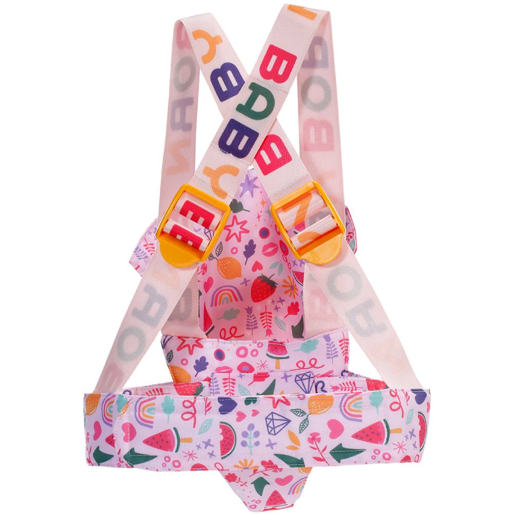 Рюкзак-кенгуру для куклы Baby Born серии Pinplay Яркая прогулка (837603) Комплектация  Рюкзак-кенгуру, планшетки с декоративными элементами, прозрачный ящик для хранения элементов.