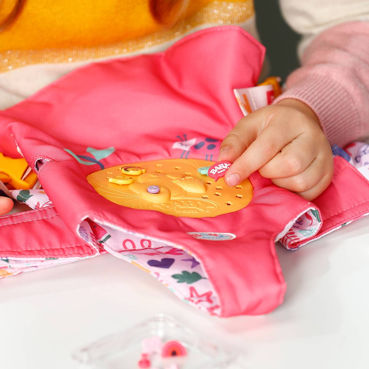 Покупка Рюкзак-кенгуру для куклы Baby Born серии Pinplay Яркая прогулка (837603)