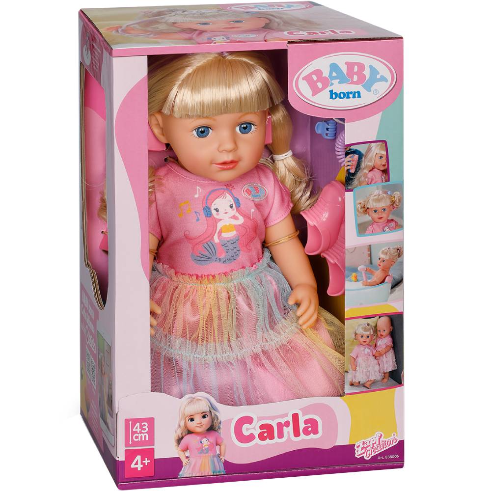 Кукла Baby Born Очаровательная Карла 43 см (838006) Для кого для девочек