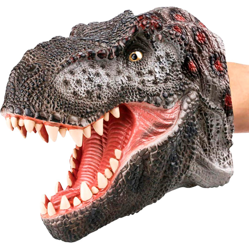 Іграшка-рукавичка SAME TOY Тиранозавр Brown (X332UT) Додатково Реалістичний дизайн, відкривається і закривається пащу, зручна форма та широкий отвір для руки, сприяє розвитку фантазії, мови та емоційного інтелекту