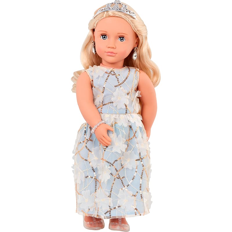 Кукла OUR GENERATION Эллори в праздничном наряде 46 см (BD31346Z) Дополнительно Подходит ко всем аксессуарам и одежде Our Generation