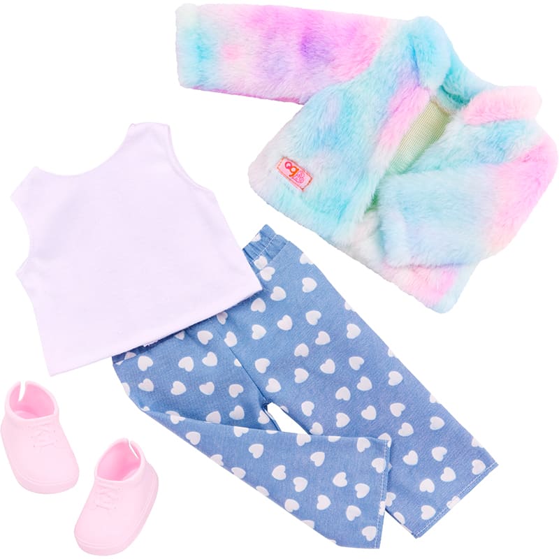 Внешний вид Кукла OUR GENERATION Скайлар со щенком Боу и аксессуарами 46 см (BD31538Z)