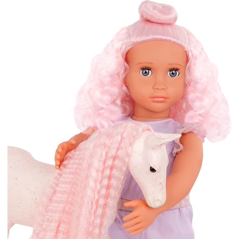 Фото Кукла OUR GENERATION Элара с жеребенком Люмина и аксессуарами 46 см (BD31493Z)